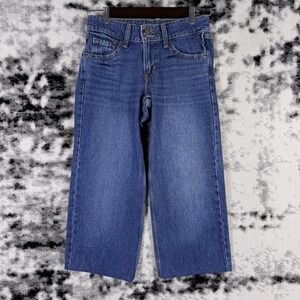 Levis Too Superlow Wide Leg Capri Jeans Womens Size 28x22 Hippie Bohiemian